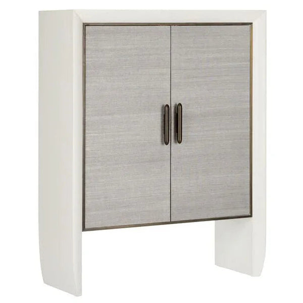 Zep Wooden Framed White Cabinet - LOOMLAN - Wildwood - Accent Cabinets