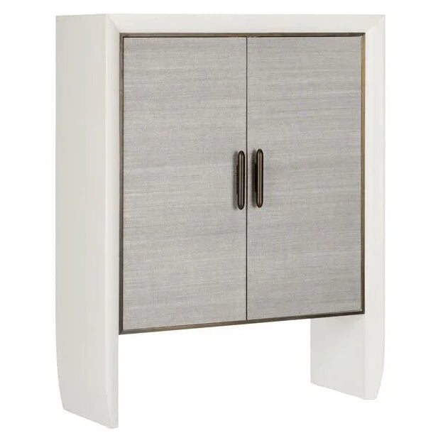 Zep Wooden Framed White Cabinet - LOOMLAN - Wildwood - Accent Cabinets