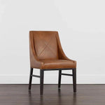 Zion Leather Armless Dining Chair