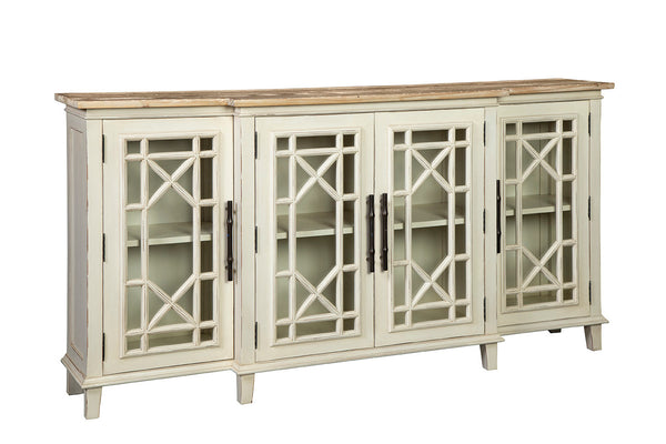 Marion Breakfront Designed Wooden Buffet