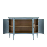 Briallen Blue Demi-Lune Cabinet