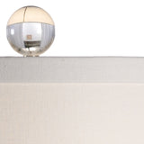 Matthews Ceramic With Silver Accents Table Lamp