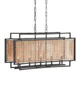 Boswell Rattan Chandelier