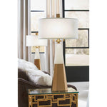 Winfield Alabaster Modern Design Table Lamp