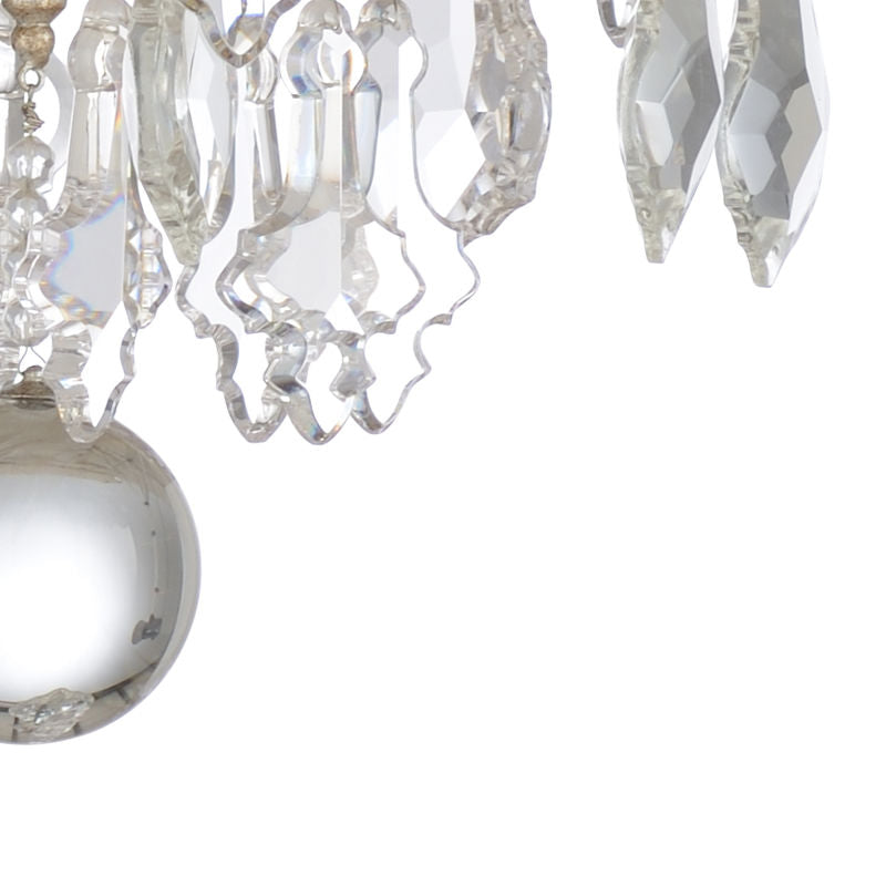 Versailles Silver Crystal Design Chandelier