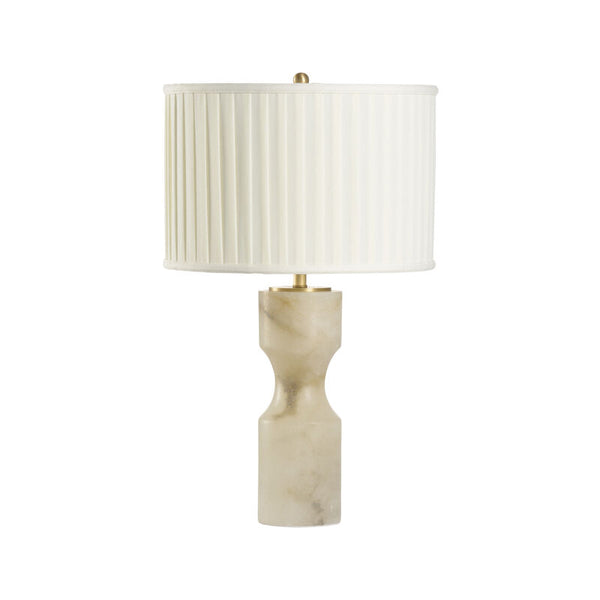 Edelweiss White Alabaster Table Lamp