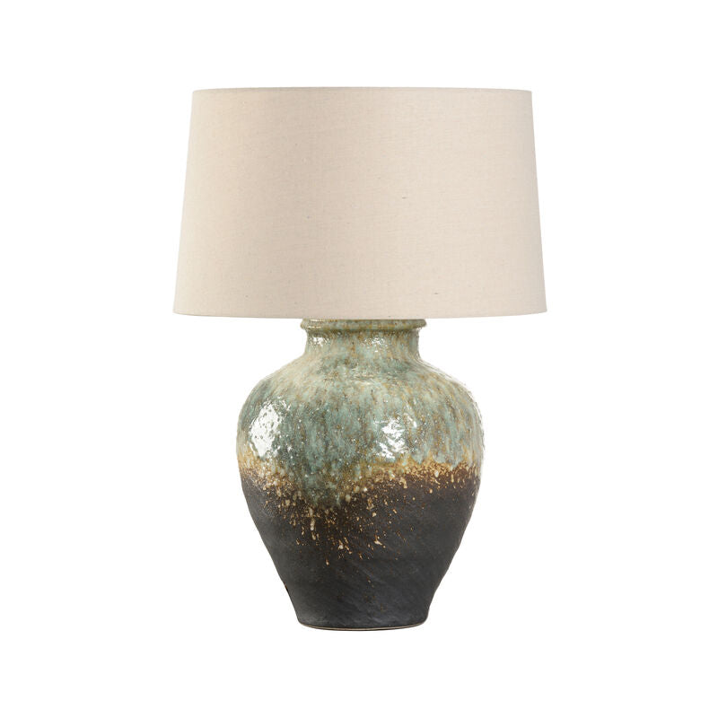 Daichi Unique Glaze Finish Handcrafted Table Lamp