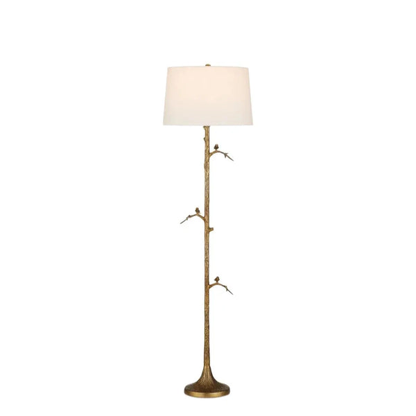 Piaf Brass Floor Lamp