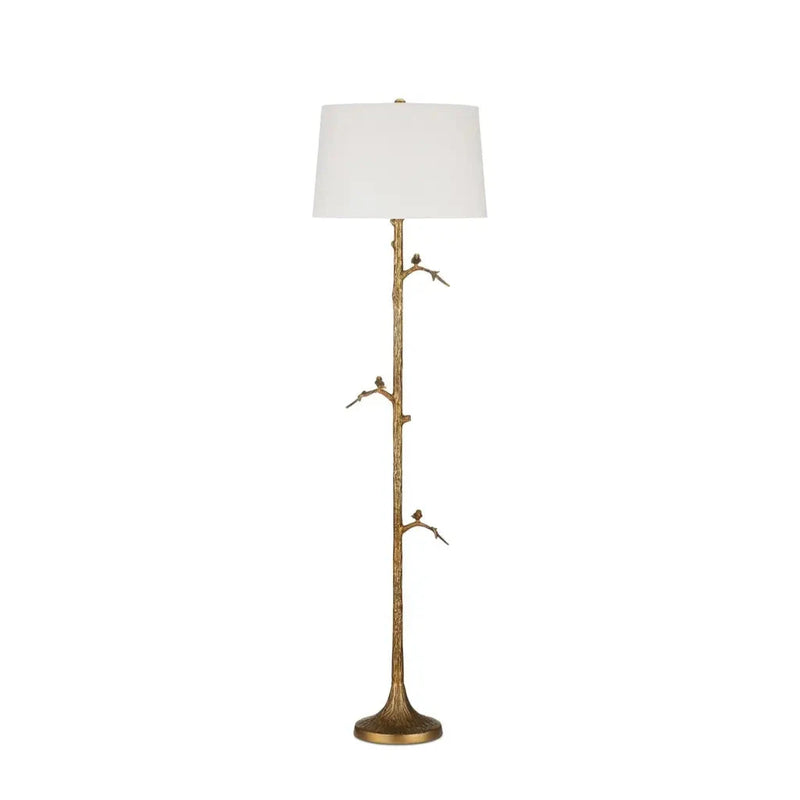 Piaf Brass Floor Lamp