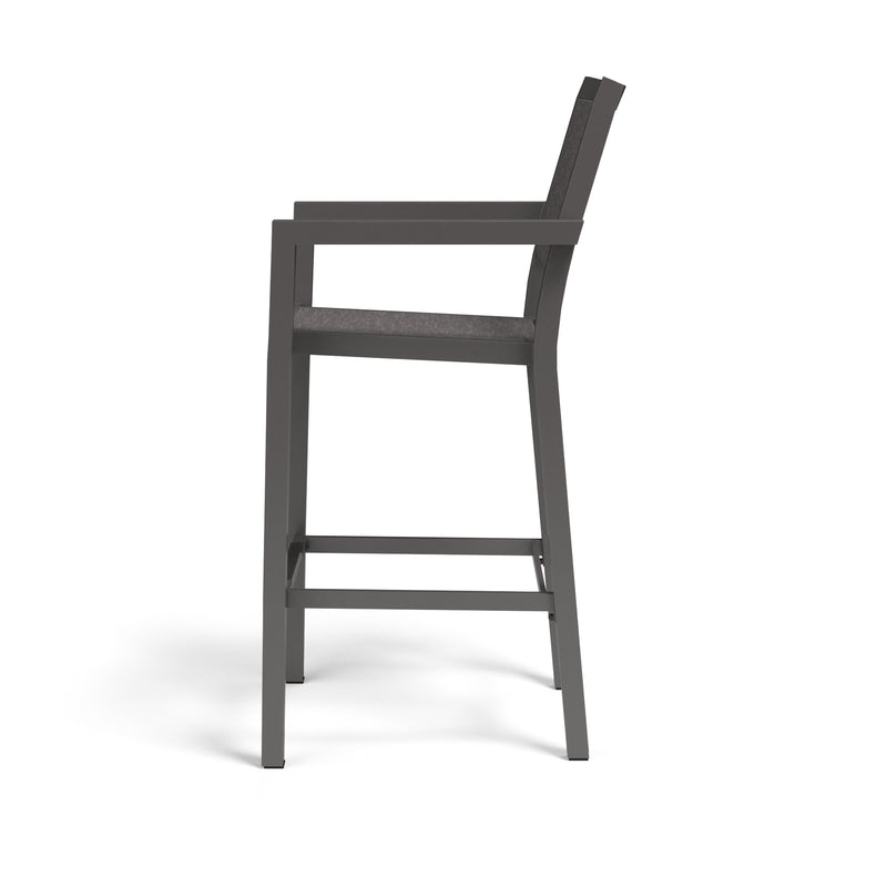 Vegas Aluminum Made Sling Outdoor Barstool