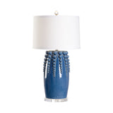 Sea Urchin Ceramic Glaze Finish Table Lamp