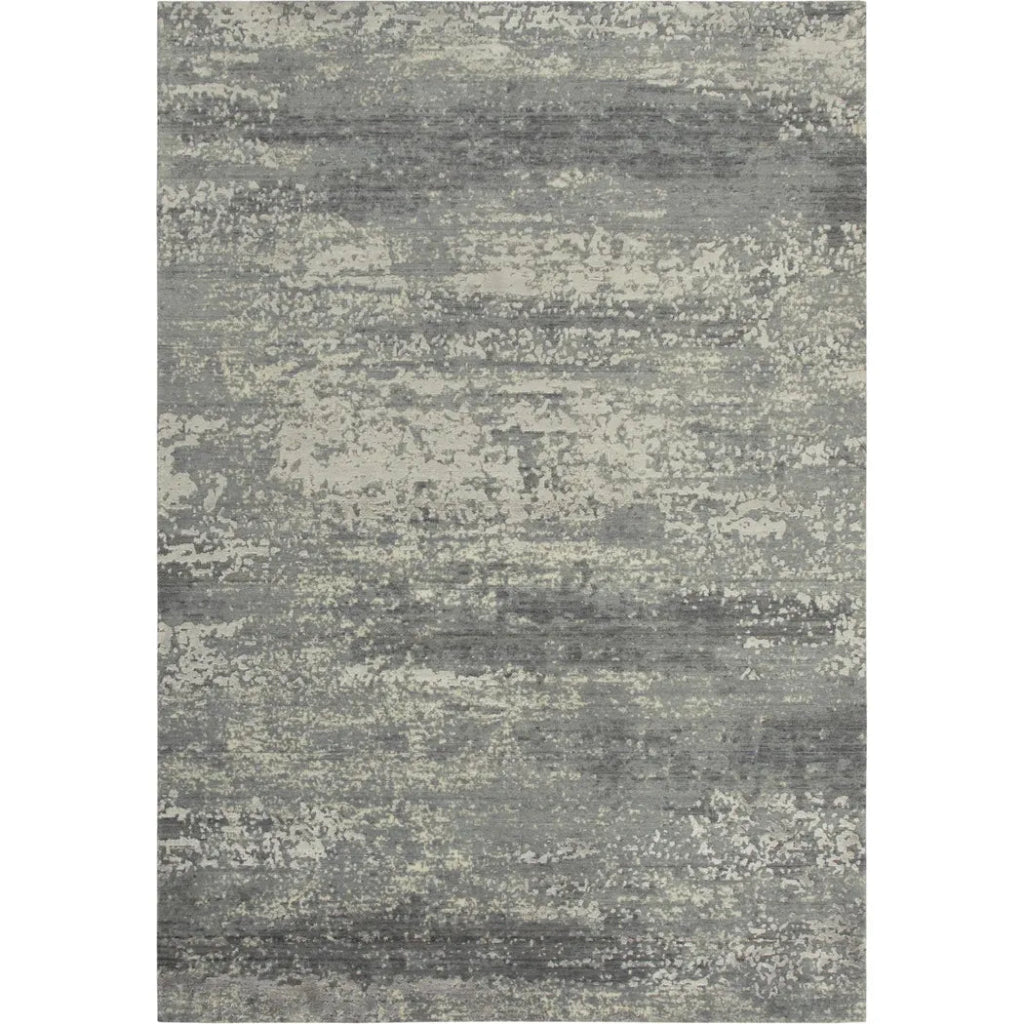 Abe Abstract Gray Large Area Rugs For Living Room - LOOMLAN - LOOMLAN - Area Rugs