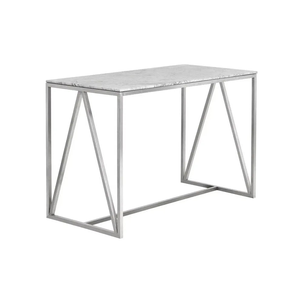 Abel Marble Rectangular Counter Table - LOOMLAN - Counter Tables