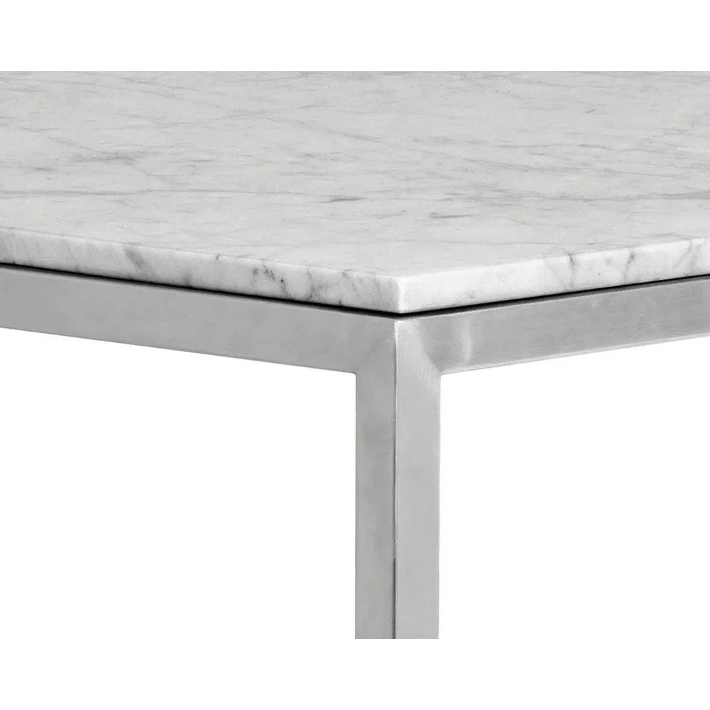 Abel Marble Rectangular Counter Table - LOOMLAN - Counter Tables