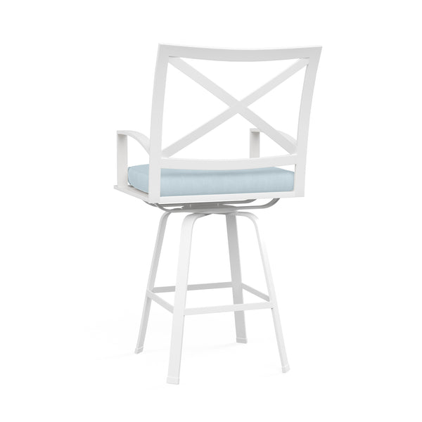 Bristol Sunbrella Swivel Outdoor Barstool