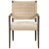 Savannah Rope Upholstered Arm Chair