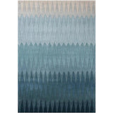 Acacia Blue Ombre Handmade Wool Rug Design - LOOMLAN - Linie Design - Area Rugs