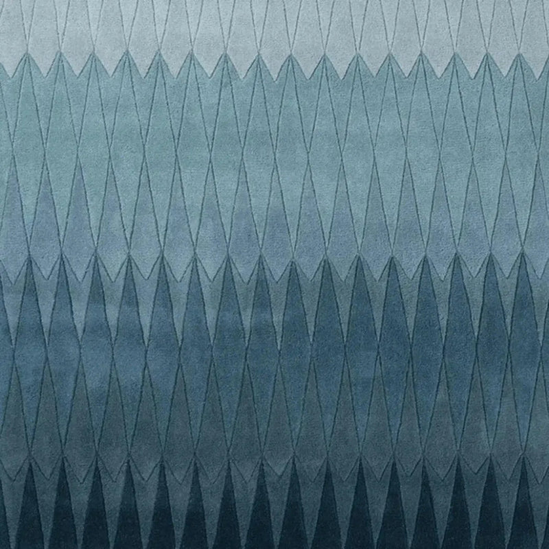 Acacia Blue Ombre Handmade Wool Rug Design - LOOMLAN - Linie Design - Area Rugs