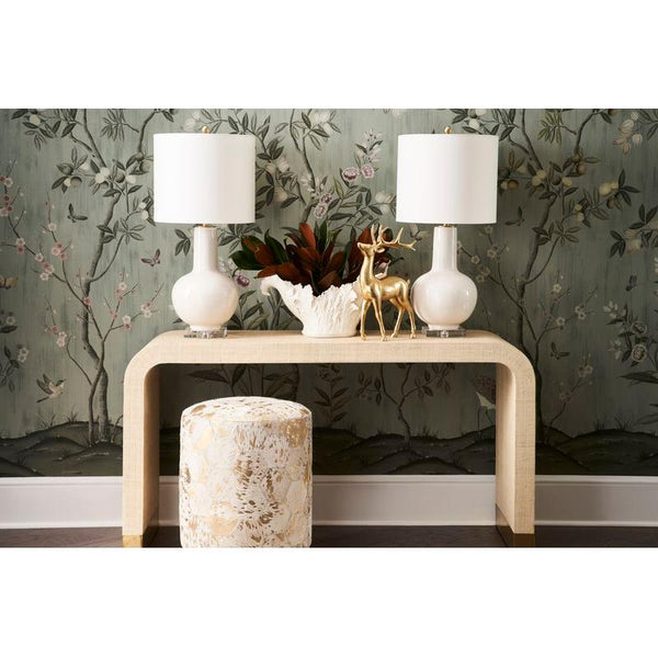 Acanthus Cream Leaf Bowl - LOOMLAN - Chelsea House - Boxes & Bowls