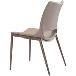 Ace Leather Armless Dining Chair 2PC - LOOMLAN - Zuo Modern - Dining Chairs