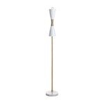 Ada Mid - Century Styled Gold Floor Lamp - LOOMLAN - Floor Lamps