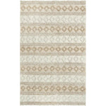 Addy Stripe Tan Area Rugs For Living Room - LOOMLAN - LOOMLAN - Area Rugs