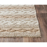 Addy Stripe Tan Area Rugs For Living Room - LOOMLAN - LOOMLAN - Area Rugs