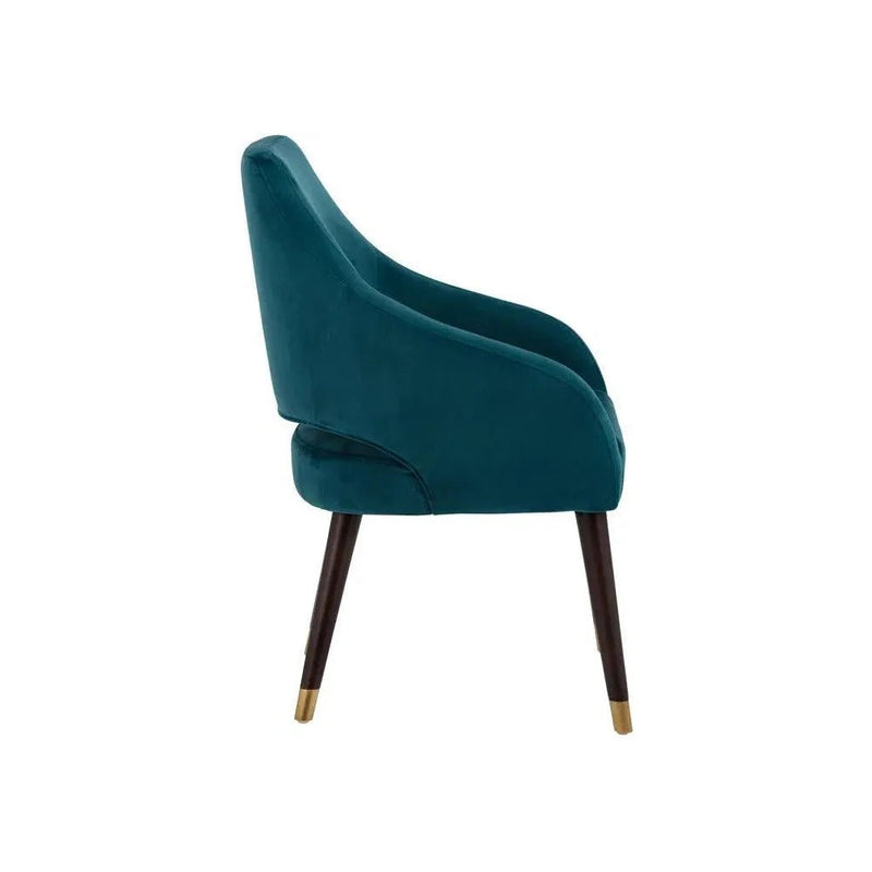 Adelaide Fabric Dining Armchair - LOOMLAN - SUNPAN - Dining Chairs