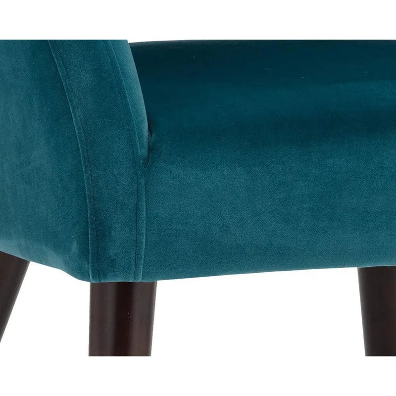 Adelaide Fabric Dining Armchair - LOOMLAN - SUNPAN - Dining Chairs