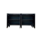 Adelia Black Sideboard Solid Wood - LOOMLAN - Artesia - Sideboards