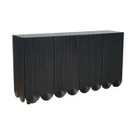 Adelia Black Sideboard Solid Wood - LOOMLAN - Artesia - Sideboards