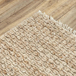 Adin Basketweave Tan Area Rugs For Living Room - LOOMLAN - LOOMLAN - Area Rugs