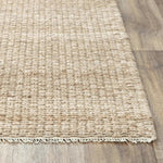 Adin Basketweave Tan Area Rugs For Living Room - LOOMLAN - LOOMLAN - Area Rugs