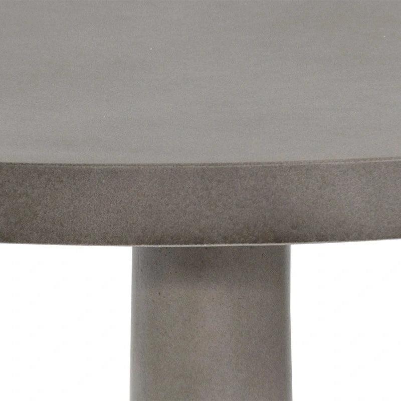 Adonis Coffee Table Grey Concrete For Indoor Outdoor - LOOMLAN - Outdoor Coffee Tables