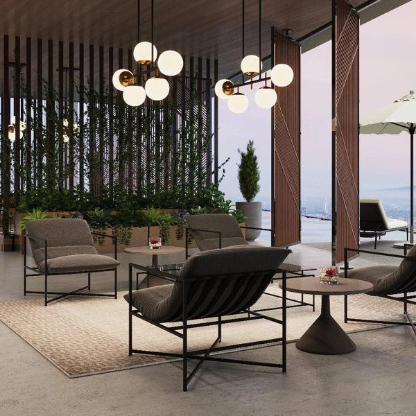 Adonis Coffee Table Grey Concrete For Indoor Outdoor - LOOMLAN - SUNPAN - Outdoor Coffee Tables