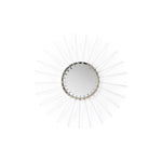 Adriana Classic Sunburst Shaped Wall Mirror - LOOMLAN - Wildwood - Wall Mirrors