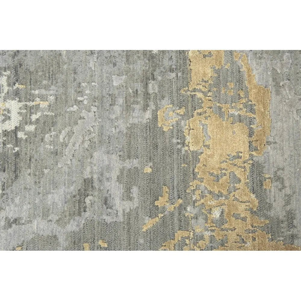 Adva Abstract Gray Large Area Rugs For Living Room - LOOMLAN - LOOMLAN - Area Rugs