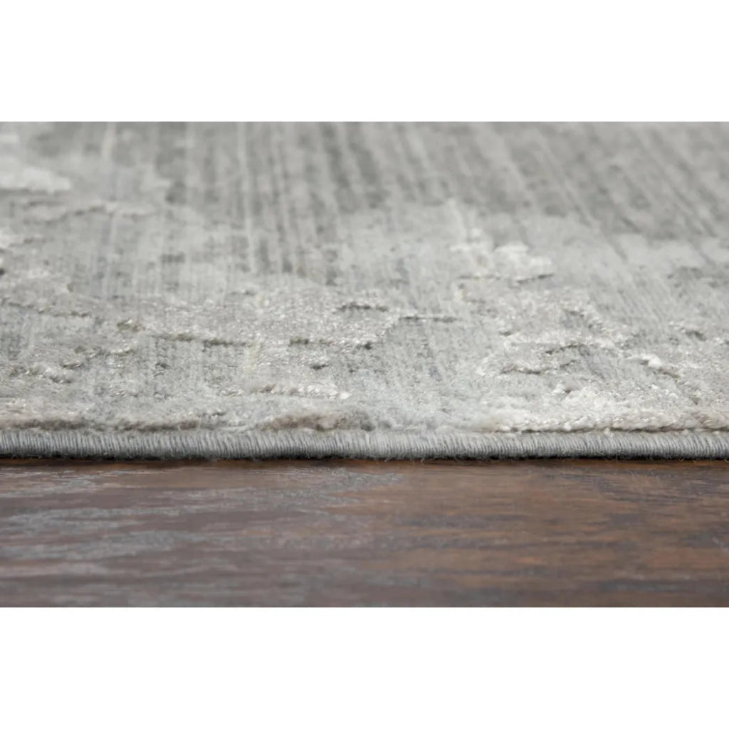 Adva Abstract Gray Large Area Rugs For Living Room - LOOMLAN - LOOMLAN - Area Rugs