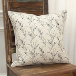 Ady Floral Throw Pillow With Down Insert - LOOMLAN - LOOMLAN - Throw Pillows