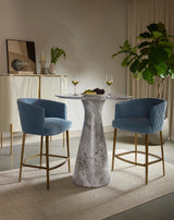 Cornella Fabric Upholstered Counter Stool