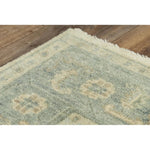 Afta Border Pastel Teal Large Area Rugs For Living Room - LOOMLAN - LOOMLAN - Area Rugs