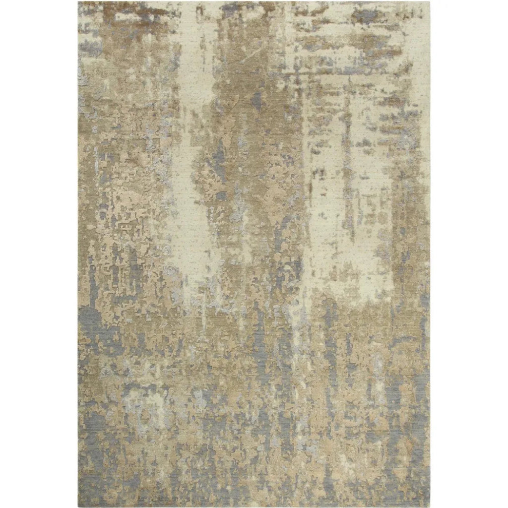 Agan Abstract Brown Large Area Rugs For Living Room - LOOMLAN - LOOMLAN - Area Rugs