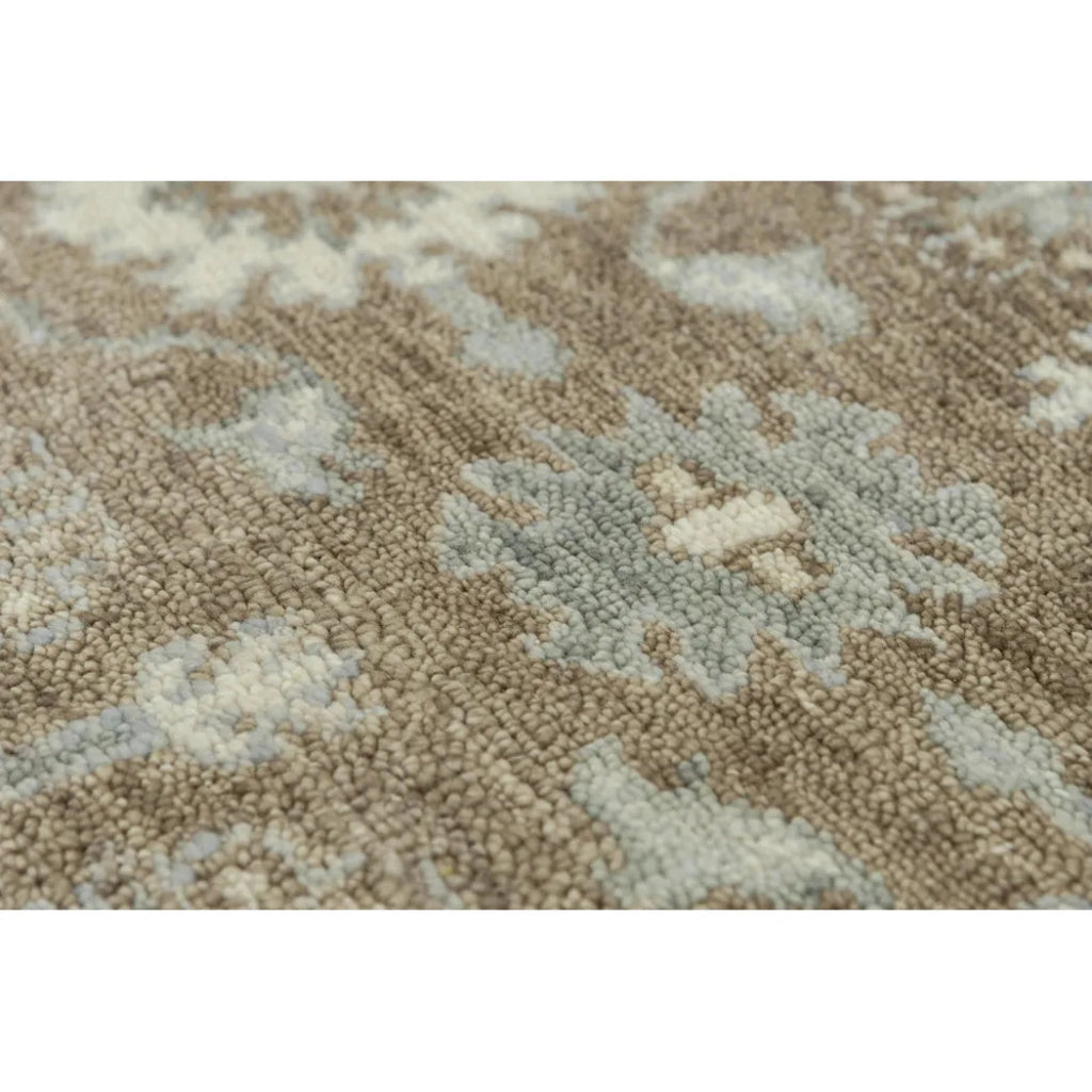 Aida Floral Brown Large Area Rugs For Living Room - LOOMLAN - LOOMLAN - Area Rugs