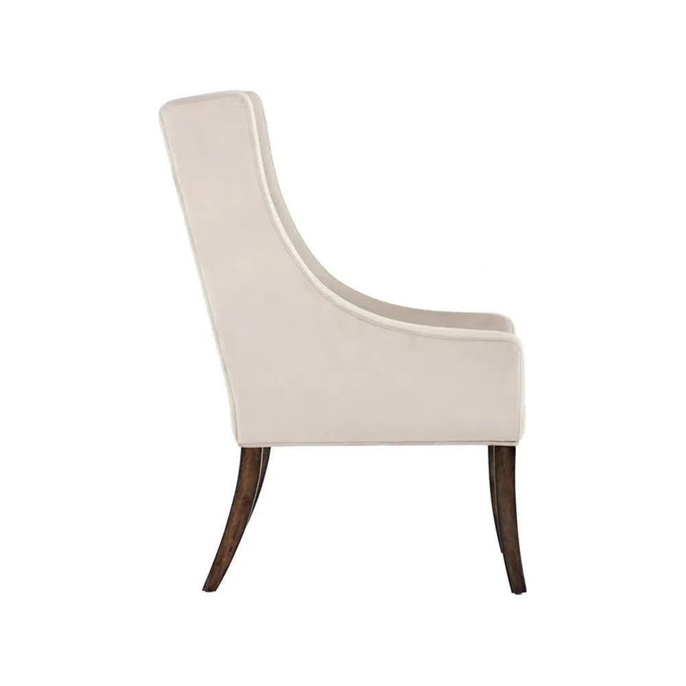 Aiden Fabric Dining Armchair - LOOMLAN - SUNPAN - Dining Chairs