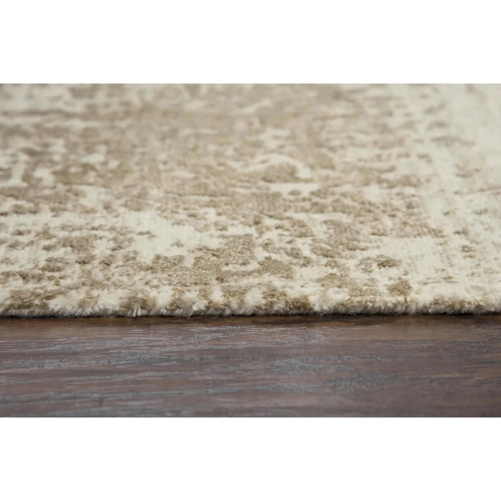 Aiko Abstract Beige Large Area Rugs For Living Room - LOOMLAN - LOOMLAN - Area Rugs