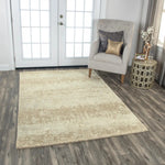 Aiko Abstract Beige Large Area Rugs For Living Room - LOOMLAN - LOOMLAN - Area Rugs