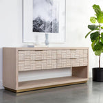 Akava Wood Dresser With Light Wash Finish - LOOMLAN - SUNPAN - Dressers