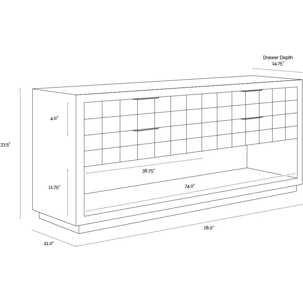 Akava Wood Dresser With Light Wash Finish - LOOMLAN - SUNPAN - Dressers