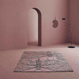 Akinori Bordeaux Wine Area Rug By Linnie - LOOMLAN - Linie Design - Area Rugs