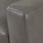 Alabama Leather Sofa Dark Gray Made the USA - LOOMLAN - Uptown Sebastian - Sofas & Loveseats